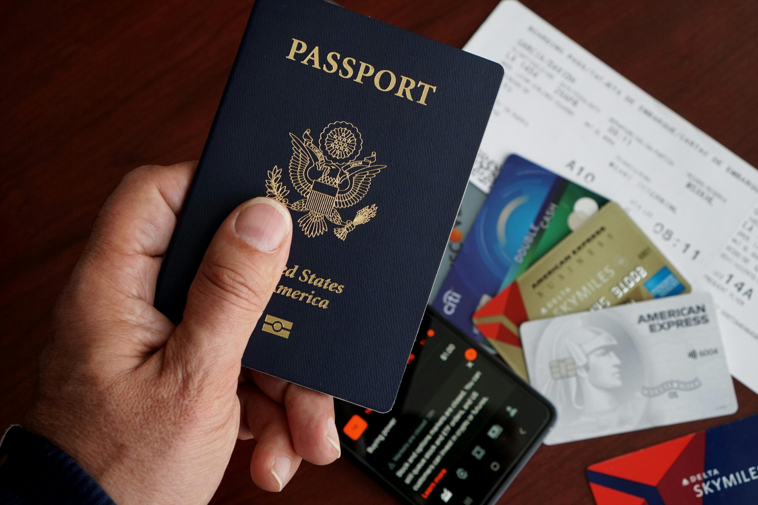 Image of an American Passport
